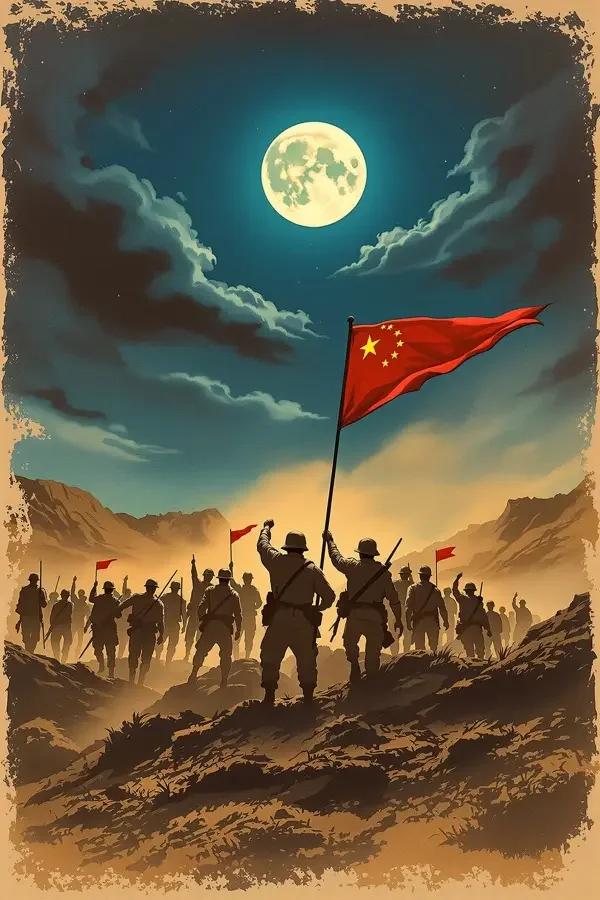 凯旋在子夜 经典影视海报