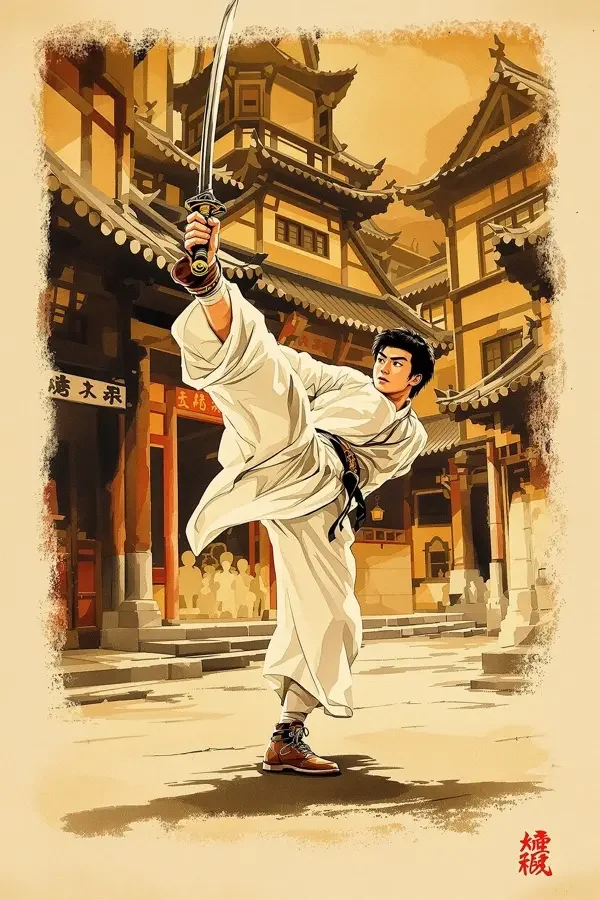 方世玉 经典影视海报