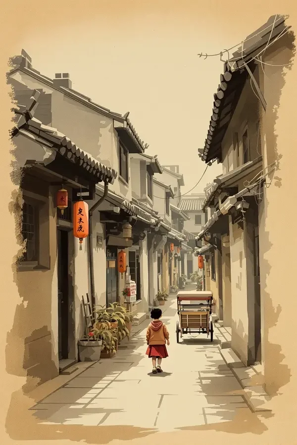 城南旧事 经典影视海报
