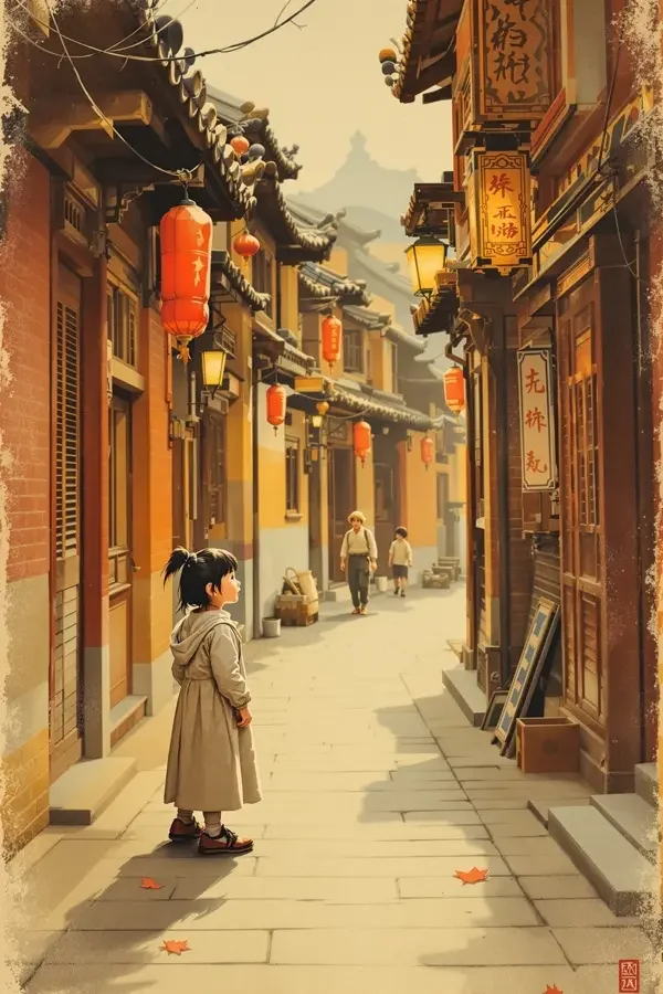 城南旧事（修复版） 经典影视海报